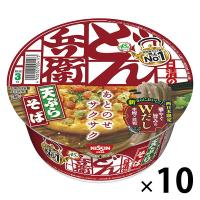 カップ麺 日清のどん兵衛 天ぷらそば（西日本版） 1セット（10個）　日清食品