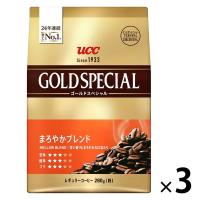 【セール】【コーヒー粉】ゴールドスペシャル まろやかブレンド 1セット（280g×3袋）
