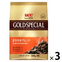 UCC上島珈琲 ゴールドスペシャル まろやかブレンド SAP 1セット（240g×3袋） コーヒー粉