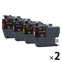 ブラザー（brother） 純正インクカートリッジ LC3117-4PK 4色パック 1セット（4色入×2パック）