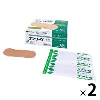 ニチバン 救急絆創膏 ケアリーヴ Lサイズ 30mm×72mm CLL 2箱（50枚入×2）