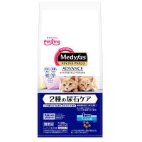 メディファス アドバンス 猫 下部尿路 2種の尿石ケア 1歳から フィッシュ味 国産 1.25kg 1袋 キャットフード ドライ