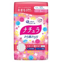 ナチュラ 吸水ケア・おりものシート さら肌さらり軽やか吸水パンティライナー  5cc  36枚:（1パック×36枚入）エリエール 大王製紙