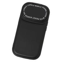 ミラーカバー付きiPhoneケース （iPhone13/14） ブラック LAKOLE/ラコレ