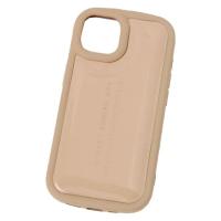 ぷっくりiPhoneケース （iPhone13/14） ベージュ LAKOLE/ラコレ