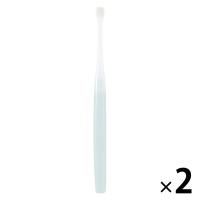 SALE  無印良品 ヘッドが交換できる歯ブラシ 部分みがき用ヘッド ブルー ふつう 全長184mm 1セット（1本×2） 良品計画