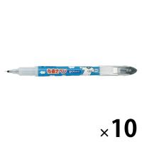 パイロット 布書きペン 極細 タフウォッシュ ブラック MNN-12EF-B 1セット(1本×10)