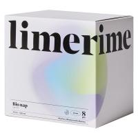 【アウトレット】サニタリー用品 夜用 羽つき 28.5cm limerime（ライムライム）バンブーサニタリーパッド 1箱（8コ入）ＶＶＶ