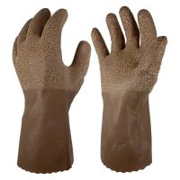 【天然ゴム手袋】 天然ゴム作業グローブ #841 LL 1個（3双入）