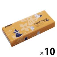 ムーミン ペーパータオル 小判 1セット（1パック（200枚入）×10）フィード