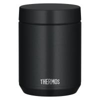 サーモス 真空断熱スープジャー 500ml ブラック JED-500 BK 1個