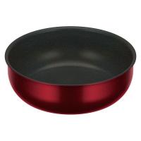 サーモス 取っ手のとれる炒め鍋 3.4L IH対応 ディープレッド KVD-024D DR 1個