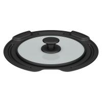 サーモス 取っ手のとれる鍋専用フタ 20cm ブラック KLJ-020 BK 1個