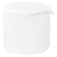 無印良品 高密度織 繊維くずを通しにくい洗濯ネット 大物用 約直径47×高さ37cm 良品計画