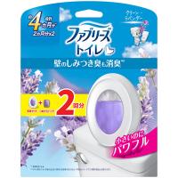 ファブリーズ 消臭芳香剤 トイレ用 クリーン・ラベンダー 1パック（本体ケース+詰替2個） P＆G