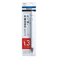 トンボ鉛筆 シャープペン モノワーク1.3mm芯 ホワイト DPB-151C 1本