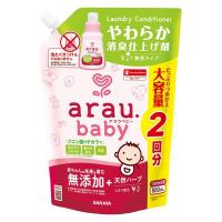 アラウベビー やわらか消臭仕上げ剤 詰め替え用 880ml 1個