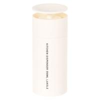 プッシュディスペンサー350ml オフホワイト LAKOLE/ラコレ