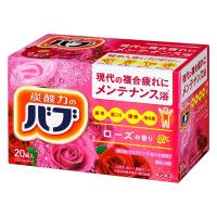 バブ ローズの香り 1箱（20錠入） 透明タイプ 花王