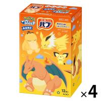 バブ ポケモンスリープ ネロリの香り 1セット（1箱（12錠入）×4） 透明タイプ 花王