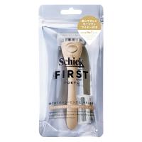 シック（Schick） シックファースト シェービング ホルダー 刃付き+替刃1コ サンドベージュ