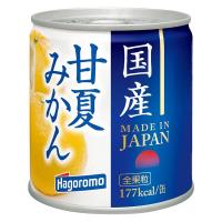 はごろもフーズ 国産 甘夏みかん 1缶 フルーツ缶