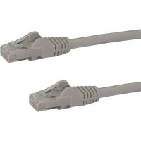 カテゴリー6 LANケーブル 1.5m ツメ折れ防止RJ45コネクタ グレー Cat6ギガビットイーサネットケーブル N6PATC150CMGR 1個