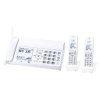 パナソニック デジタルコードレス普通紙ファクス(子機2台付き) KX-PD360DW-W 1台