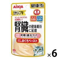 健康缶 シニア猫用 皮膚・被毛ケア 40g 6袋 アイシア キャットフード パウチ