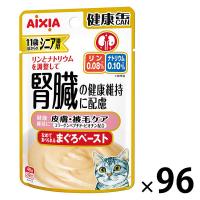 健康缶 シニア猫用 皮膚・被毛ケア 40g 96袋 アイシア キャットフード パウチ