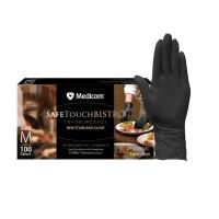 メディコムジャパン セーフタッチ ビストロ ノアール Mサイズ 100枚/箱 JN133530C 1箱(100枚入)