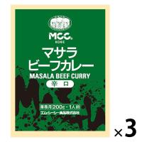 エム・シーシー食品 マサラビーフカレー＜辛口＞A・1人前 1セット（1個×3）エム・シーシー食品 レトルト