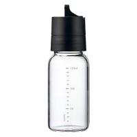 HARIO (ハリオ) 調味料入れ 150ml ワンタッチ ブラック ODBN-150-B 1個