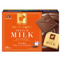 チョコレート 個包装 カレ・ド・ショコラ フレンチミルク 18枚入 1個