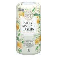 消臭元 SAVON お部屋 キッチン トイレ 玄関用 シルキーアプリコットジャスミン 本体 400mL 1個 小林製薬