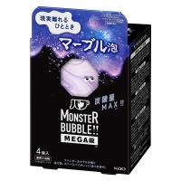 花王 バブ モンスターバブル MEGA級 マーブル泡 1箱（4錠入）