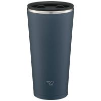 ZOJIRUSHI（象印） ステンレスタンブラー ふた付き 保温保冷 450ml スレートブラック SX-FA45-BM 1個