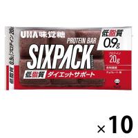 UHA味覚糖 SIXPACKプロテインバーチョコレート 10本