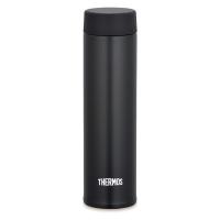 サーモス（THERMOS） 水筒 真空断熱ポケットマグ 180ml ブラック JOJ-180 BK 1個