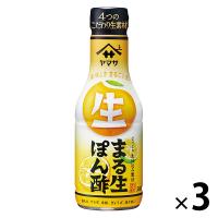 ヤマサ醤油 まる生ぽん酢 360mlパック 3本