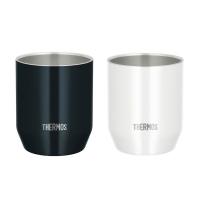 サーモス（THERMOS） カップペアセット 真空断熱カップ 360ml ブラック+ホワイト JDH-360C