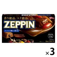 江崎グリコ カレーZEPPIN 辛口 3個 絶品