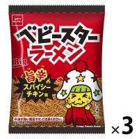 ベビースターラーメン 旨辛スパイシーチキン味 65g 1セット（1袋×3） おやつカンパニー ラーメンスナック