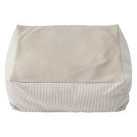 無印良品 丸洗いできる ペット用クッション ベージュ ヒッコリー 良品計画