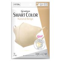 SMART COLOR（スマート カラー）マスク ナチュラルベージュ ふつう 1セット（7枚×3個） ユニ・チャーム
