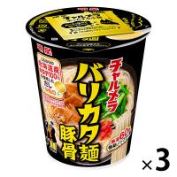 チャルメラカップ バリカタ豚骨 66g 1セット（1個×3） 明星食品