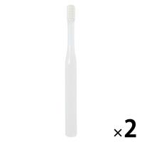 無印良品 ポリプロピレンこども用歯ブラシ 白 全長１３５ｍｍ 1セット（1本×2） 良品計画