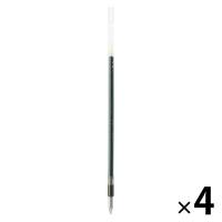 無印良品 替芯 書き味なめらかな油性ボールペン ０．５ｍｍ 黒 1セット（1本×4） 良品計画