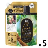 【アウトレット】レノア オードリュクス シダーウッド＆ベルガモットハーブ 詰め替え 特大 680mL 1セット（1個×5） 柔軟剤 P＆G