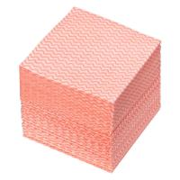 （限定）抗菌・防カビ カウンタークロス ハーフ 約30×30cm ピンク 1パック（100枚入）帝人フロンティア オリジナル